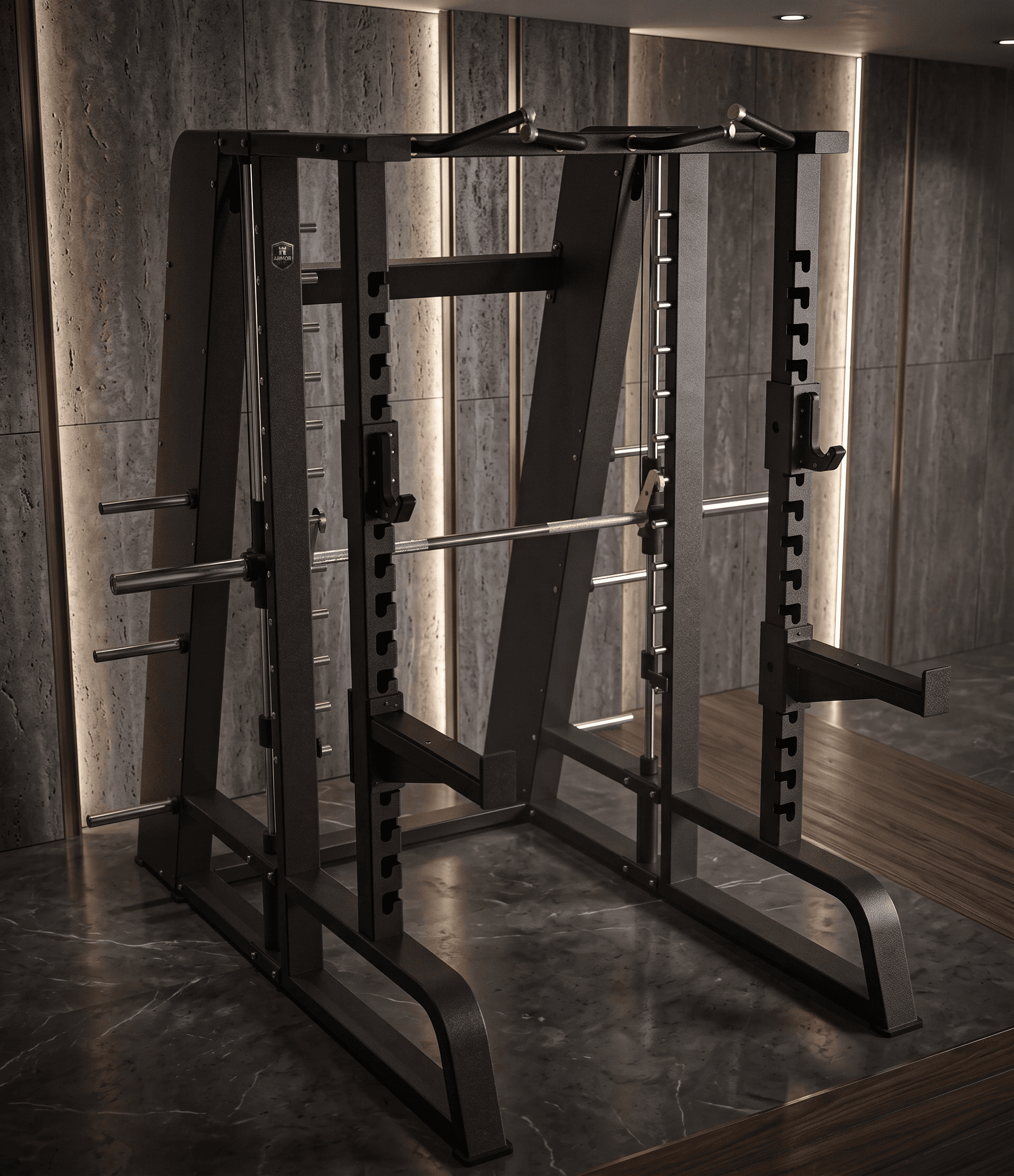 MULTIPOWER + RACK + LANDMINE · ARMOR GT SERIES