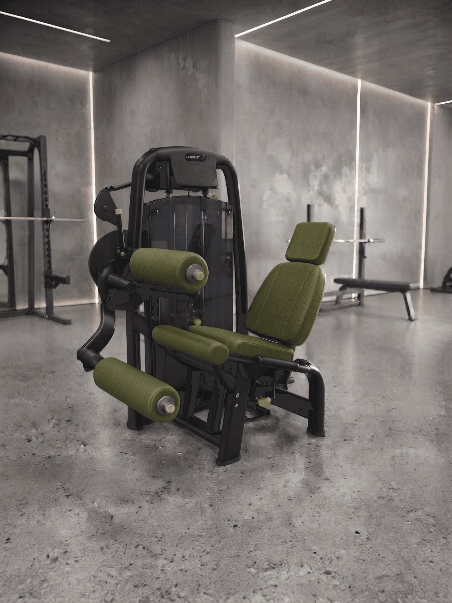 EXTENSIÓN CUADRICEPS + FEMORAL SENTADO · SR SERIES