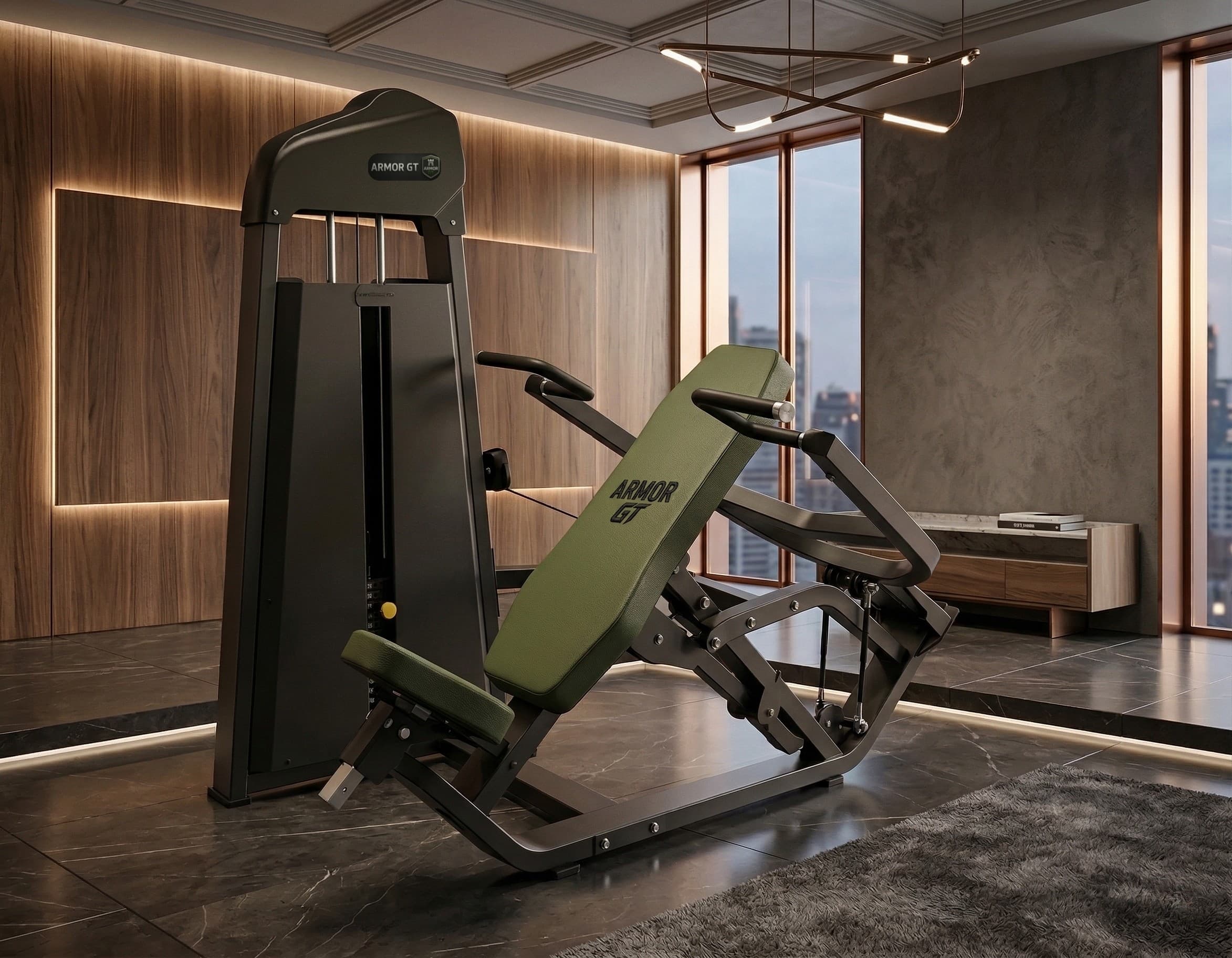 PRESS DE HOMBRO AJUSTABLE · ARMOR GT SERIES