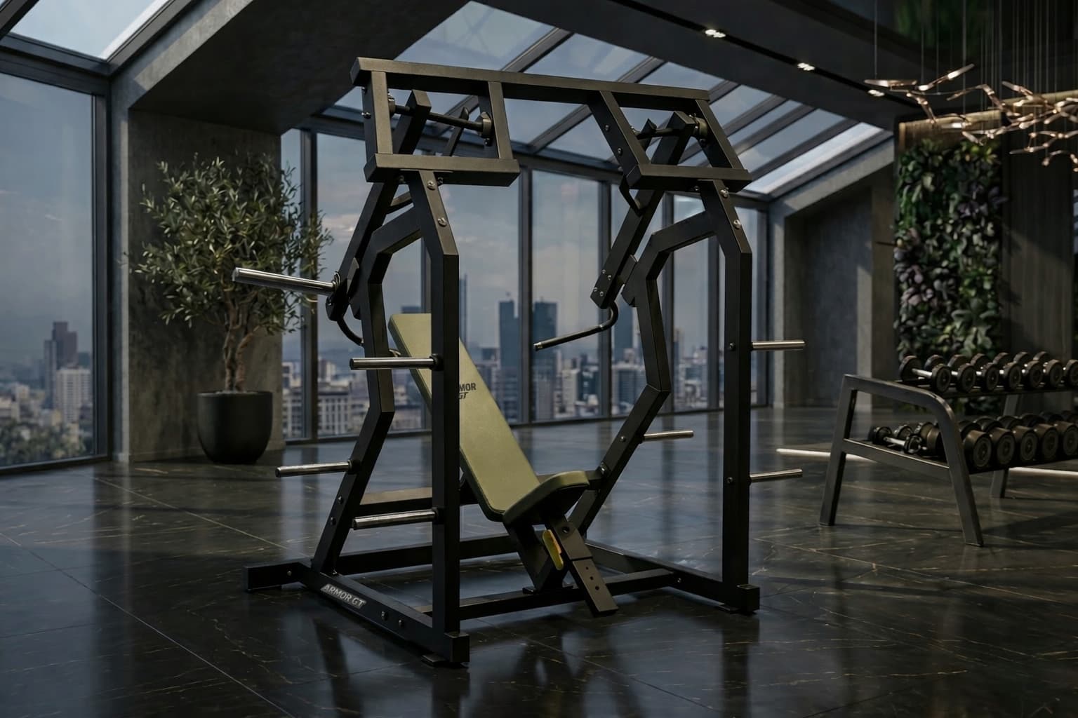 PRESS DE HOMBROS · ARMOR GT SERIES