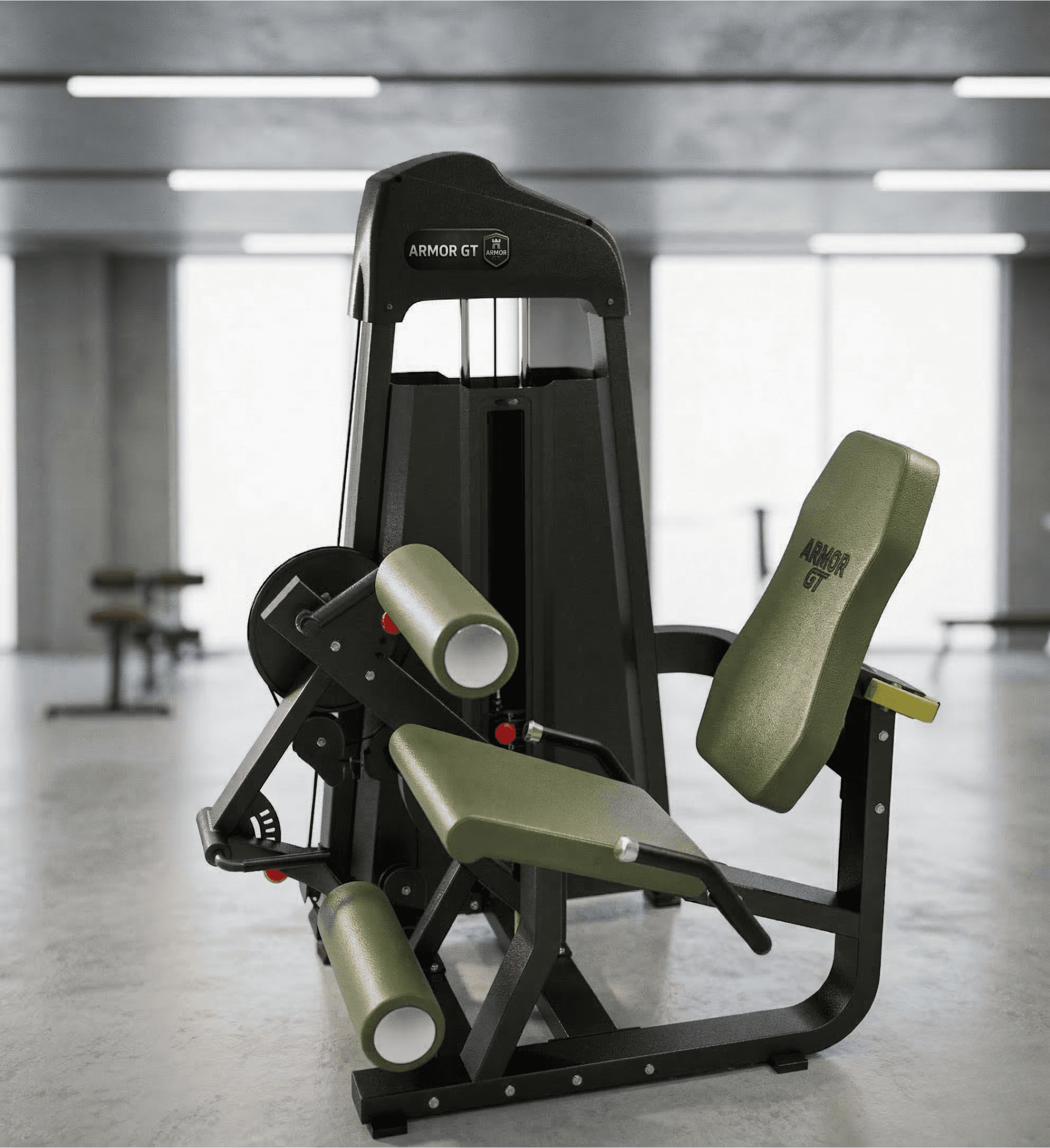 EXTENSIÓN CUADRICEPS + FEMORAL SENTADO · ARMOR GT SERIES