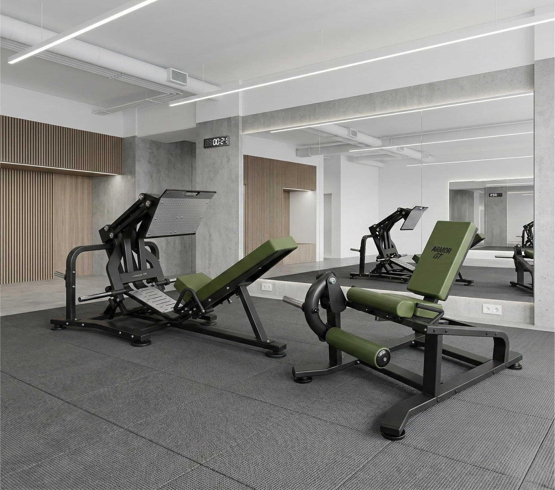 Gimnasio equipado por ARMOR GT